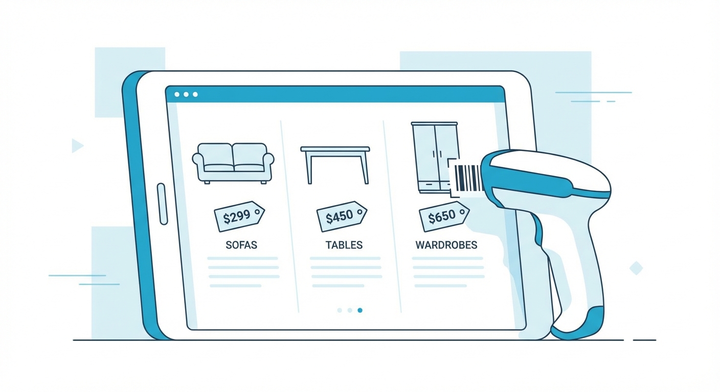 Mobilya Ürün Kataloğu - Görsel Bazlı Ürün Yönetimi